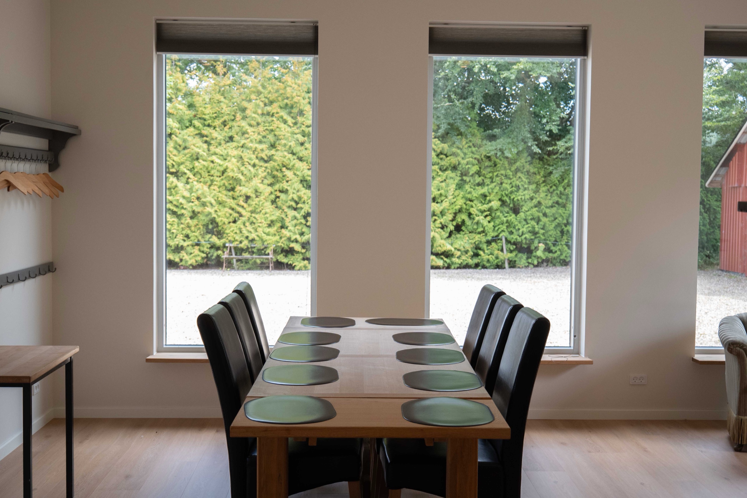 Spisebordet i dagligstuen